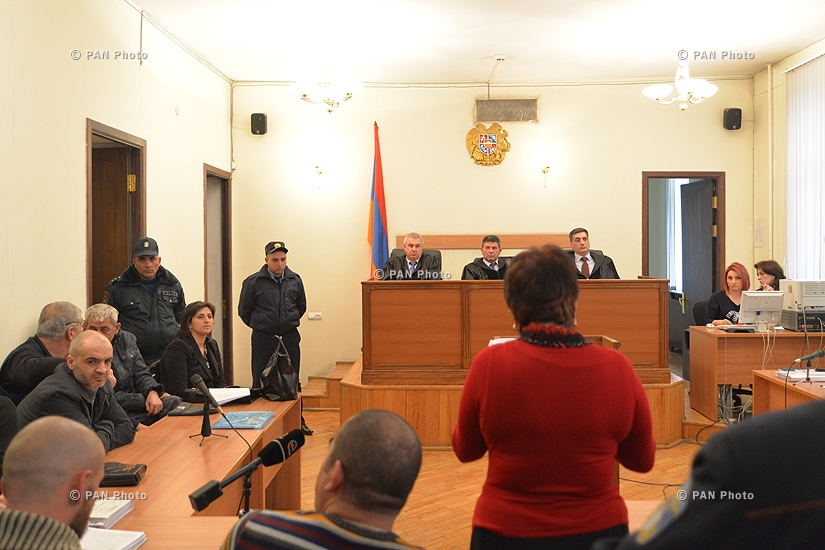 Заседание суда по делу Шанта Арутюняна и его друзей