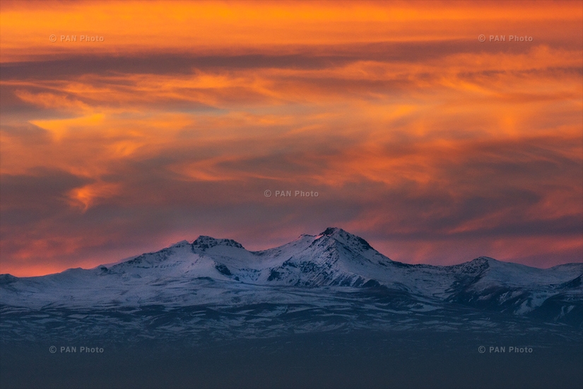 Արագած լեռը, Հայաստան