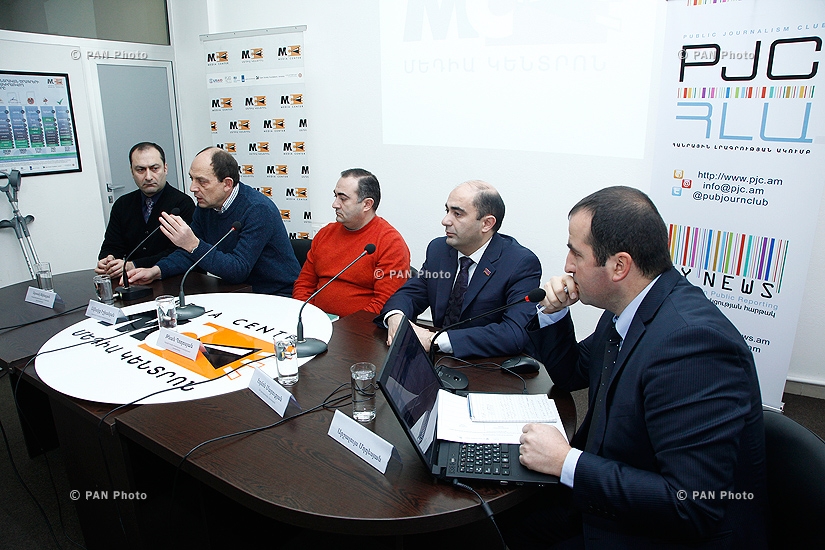 Press conference of Avetik Ishkhanyan, Tevan Poghosyan, Edmon Marukyan and Artak Zeynalyan
