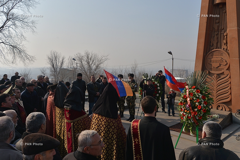 В пантеоне «Ераблур» отметили 40-летие формирования Армянской секретной армии освобождения Армении (ASALA)