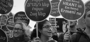 В Стамбуле состоялось траурное шествие, посвященное памяти Гранта Динка