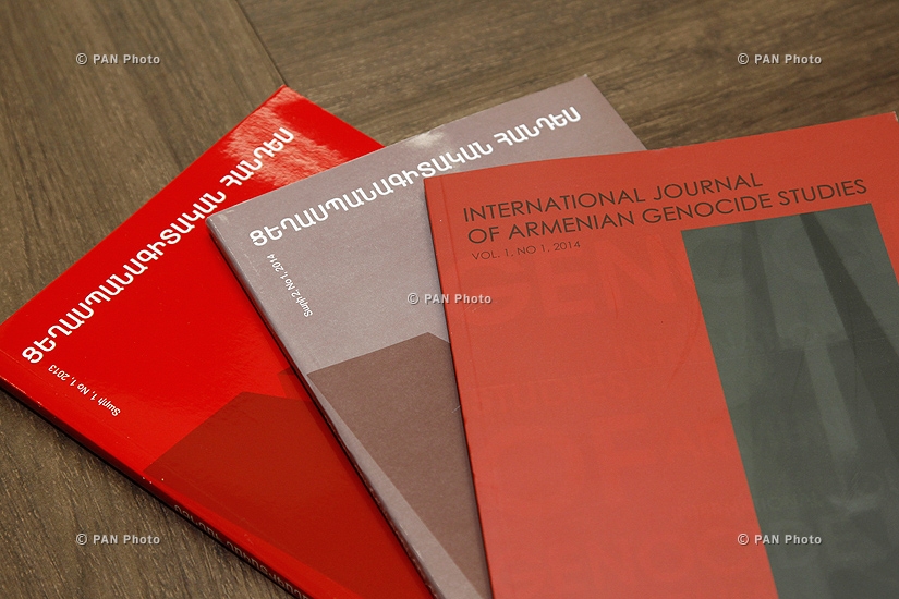 Presentation of  periodicals “Journal of Genocide Studies” (in Armenian) and the first issue of the English-language “International Journal of Armenian Genocide Studies” 