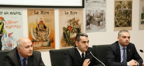 Presentation of  periodicals “Journal of Genocide Studies” (in Armenian) and the first issue of the English-language “International Journal of Armenian Genocide Studies” 