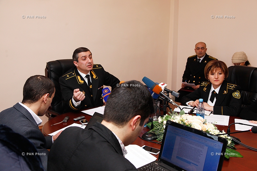 Press conference of Chief Compulsory Enforcement Officer of the RA Mihran Poghosyan