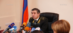 Пресс-конференция  Миграна Погосяна, главного принудительного исполнителя РА