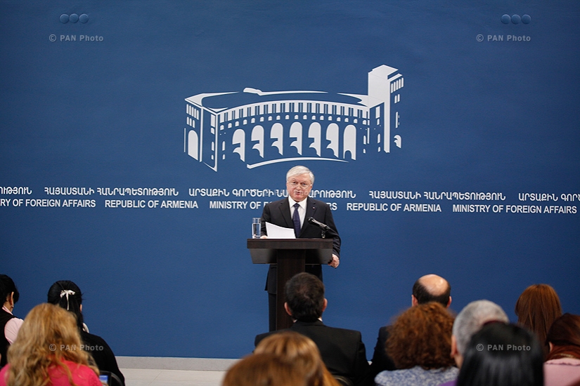 Press conference of Armenian Foreign Minister Edward Nalbandyan