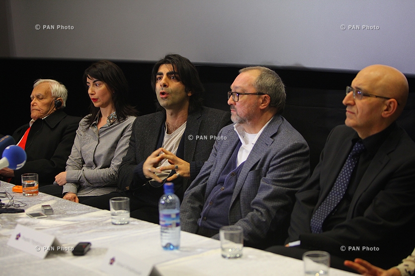 Пресс-конференция съемочной группы фильма «Шрам» -Фатиха Акина, Мардика Мартина, Рубена Дишдишяна и Арама Мовсесяна
