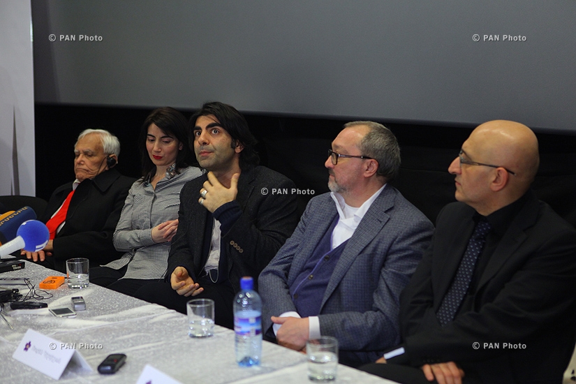 Press conference of «The Cut» film shooting group- Fatih Akın, Mardik Martin, Ruben Dishdishyan and Aram Movsesyan