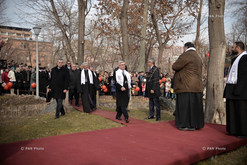 Religious procession dedicated to  St.Sargis holiday