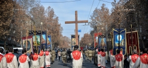 Крестный ход, посвященный празднику св. Саркиса