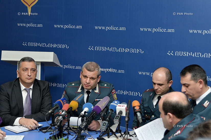 Ппресс-конференция начальника дорожной полиции Армении, генерал-майора полиции РА Артака Арутюняна