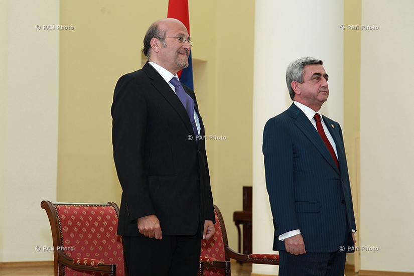 Day of celebration of First Armenian Republic Independence and handing awards to a group of prominent figures