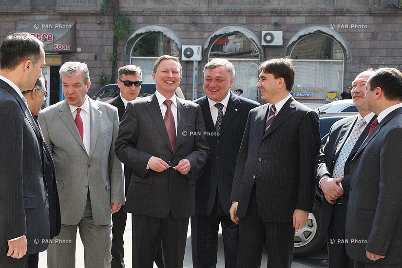 Вице-премьер РФ Сергей Иванов посетил ЗАО « Южно-кавказская железная дорога»