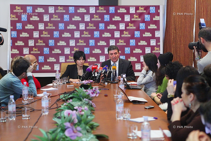 Пресс-конференция председателя общественного совета при Минобороны Армении, советника министра Гегама Арутюняна