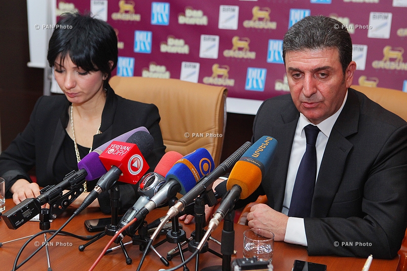 Press conference of the adviser to RA Minister of Defense Gegham Harutyunyan