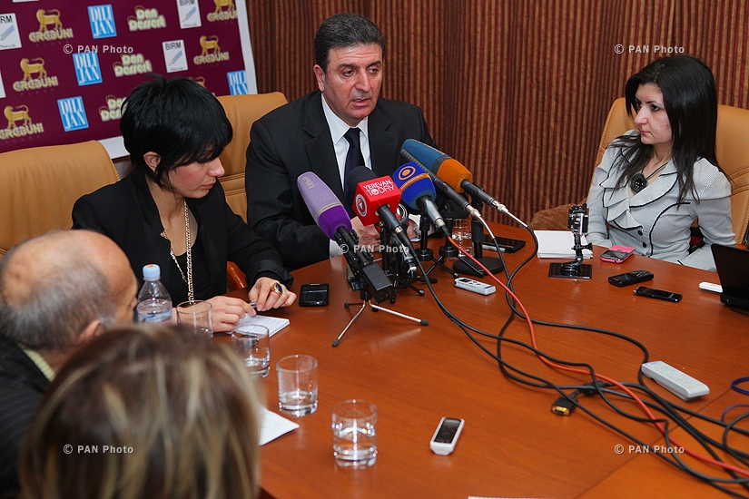 Press conference of the adviser to RA Minister of Defense Gegham Harutyunyan