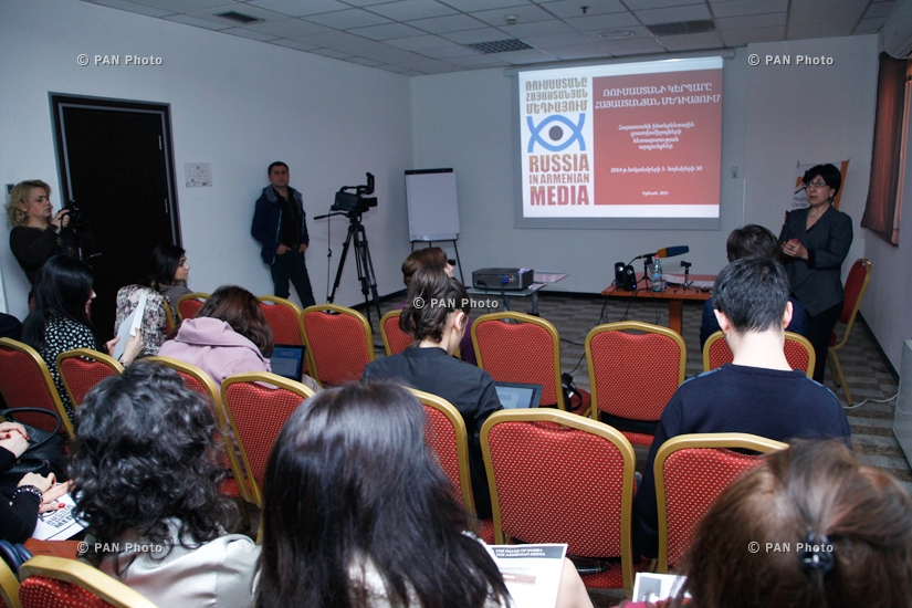 Presentation of research results Russia in Armenian Media