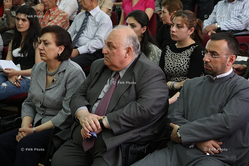 В ЕГУ проходило возвеличение великого армянского благодетеля, национального героя РА Алека Манукяна