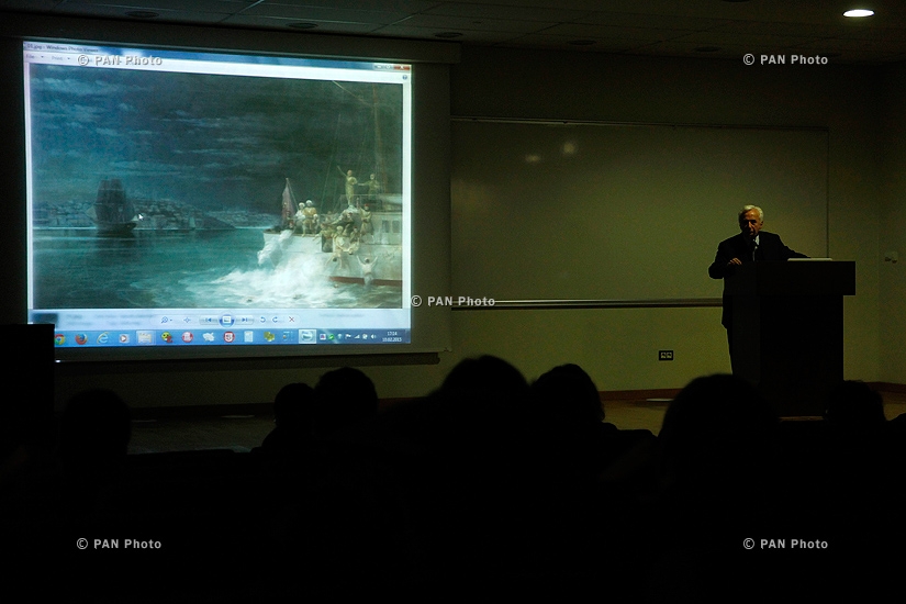 Лекция Шаэна Хачатряна на тему «Геноцид в изобразительном искусстве»