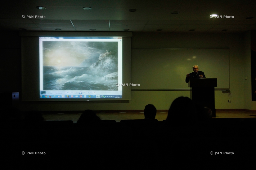 Shahen Khachatryan's lecture on Genocide in the visual arts