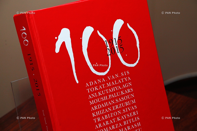  Presentation of “100 (1915-2015)” album/research by photographer Hrayr Baze Khacherian