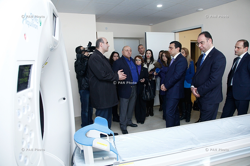 Компьютерный томограф нового поколения введен в эксплуатацию в Армении