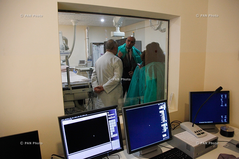 Ռենտգենային-համակարգչային տոմոգրաֆիայի ժամանակակից սարքի գործարկումը Արմենիա հանրապետական բժշկական կենտրոնում