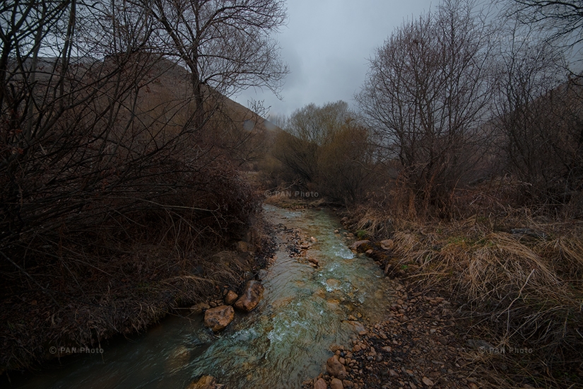 Armenian landscapes: Gnishik gorge (Noravank Gorge), Vayots Dzor Province