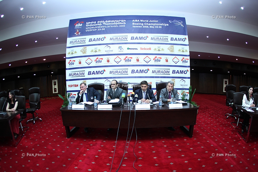 Press conference on Junior boxing championship 