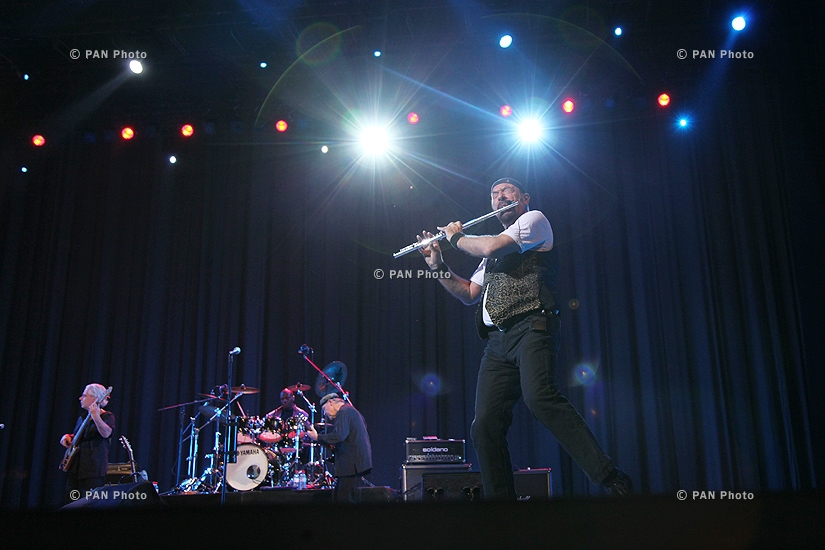Concert of Jethro Tull British rock group in Yerevan ( Ian Anderson )