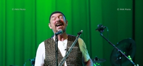 Concert of Jethro Tull British rock group in Yerevan ( Ian Anderson )