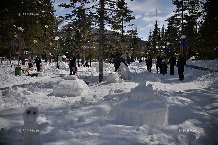 Snowman Festival 2015 in Jermuk