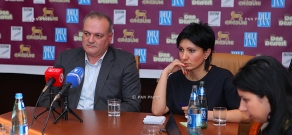 Пресс-конференция политического технолога Виген Акопяна