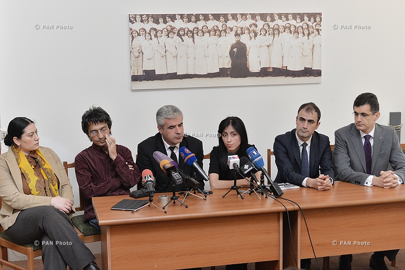 A conference dedicated to the competition of drawings, sculptures and graphic artworks on topic of the Armenian Genocide