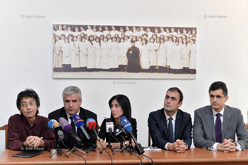 A conference dedicated to the competition of drawings, sculptures and graphic artworks on topic of the Armenian Genocide