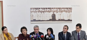 A conference dedicated to the competition of drawings, sculptures and graphic artworks on topic of the Armenian Genocide