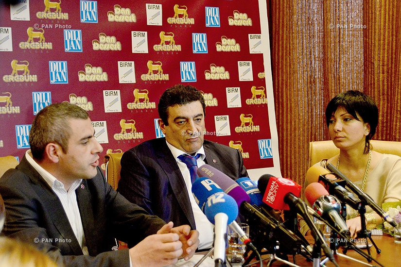 Press conference of Vardan Ayvazyan and Hakob Avagyan
