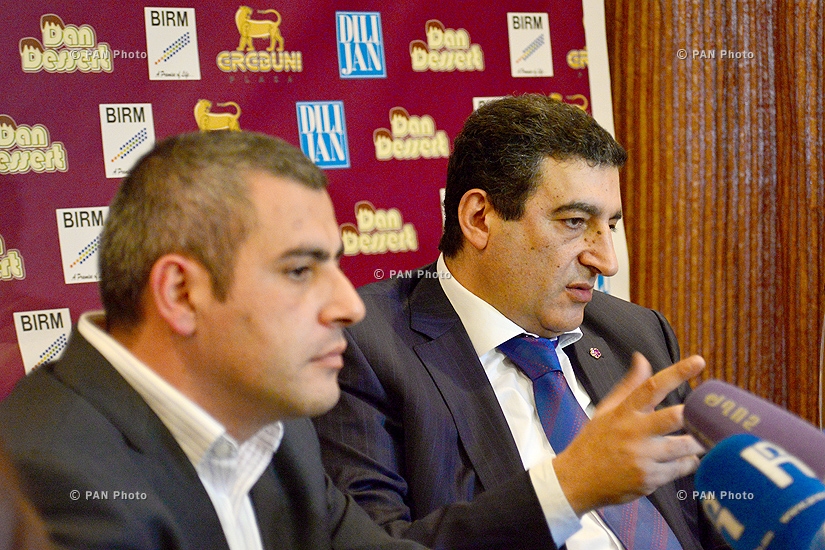 Press conference of Vardan Ayvazyan and Hakob Avagyan