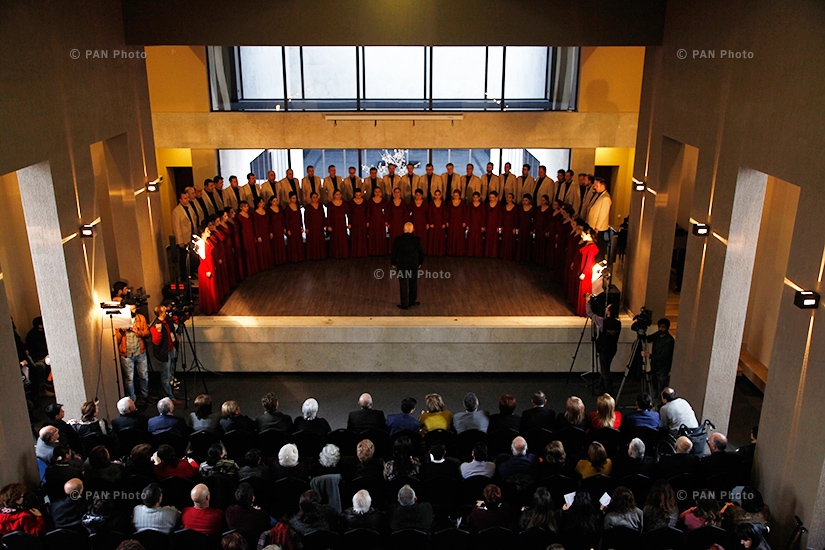 Armenian National Academy choir launches classical music concert series
