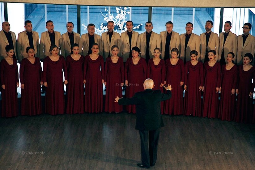 Armenian National Academy choir launches classical music concert series