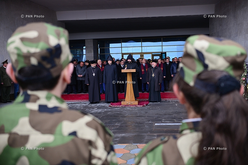 The solemn oath ceremony of the alumni of Patani Yerkrapah Club, dedicatd to 56th birth anniversary of Vazgen Sargsyan