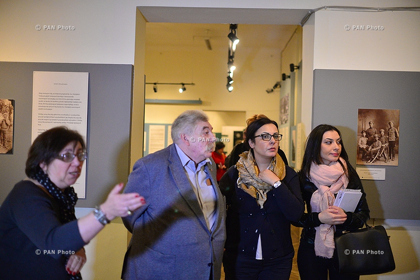 Director of the Russian Museum of Ethnography Vladimir Grusman visits History Museum of Armenia