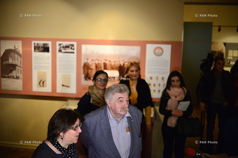 Director of the Russian Museum of Ethnography Vladimir Grusman visits History Museum of Armenia