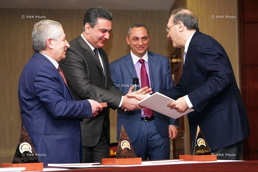 Արտադրանքի և ծառայությունների որակի ապահովման բնագավառում լավագույն արդյունք ցուցաբերած  6 կազմակերպություններ արժանացան ՀՀ կառավարության մրցանակին