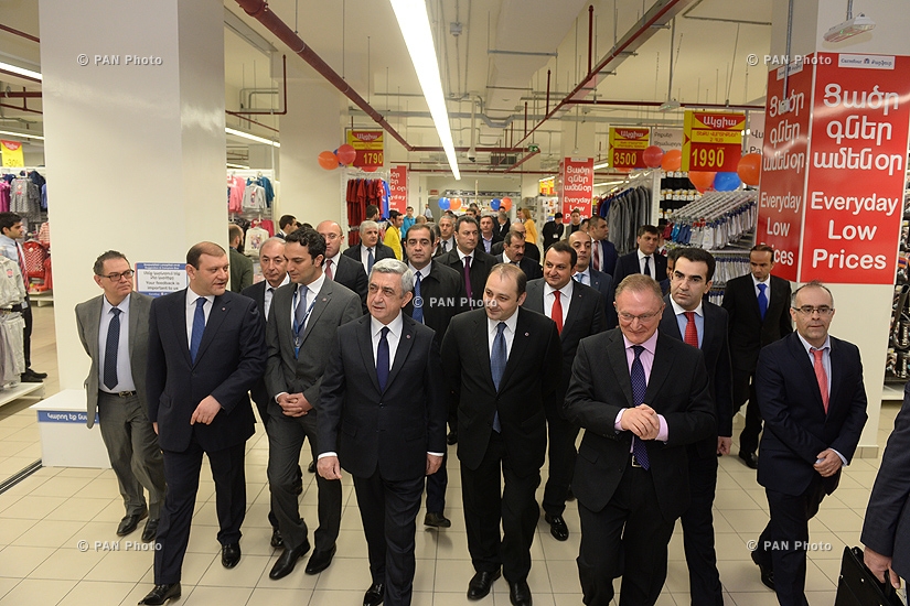 Carrefour supermarket opens in Yerevan