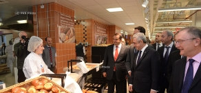 Открытие гипермаркета Carrefour в Ереване