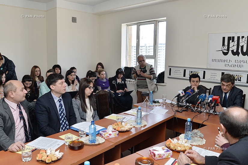 Social-political discussion  with the participation of  Poland's ambassador to Armenia Jerzy Nowakowski