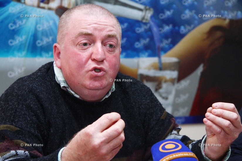 Press conference of Gevorg Yazichyan,  historian , candidate of Historical Sciences