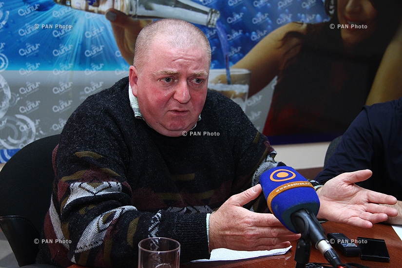 Press conference of Gevorg Yazichyan,  historian , candidate of Historical Sciences