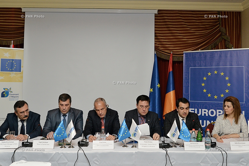 Official launch of  the project “Access to Renewable and Efficient Energy in Municipalities Vayk and Spitak” 
